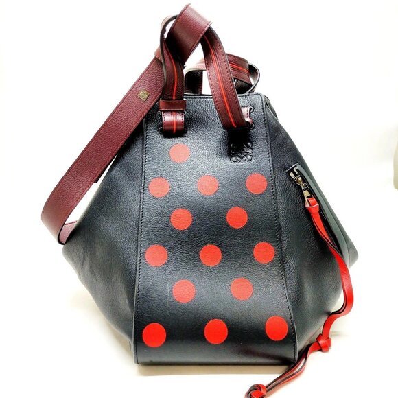 LOEWE Shoulder Bag Black Leather mon-1238-091525 - Picture 1 of 16